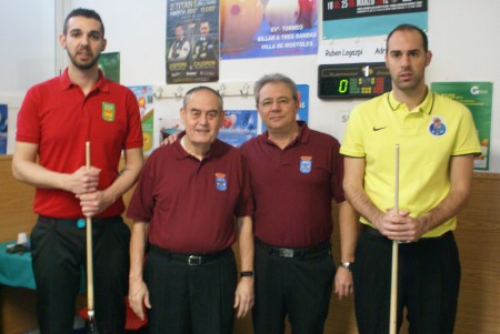Adrian Legazpi, Santos Tello, Pdro Garcia y Ruben Legazpi